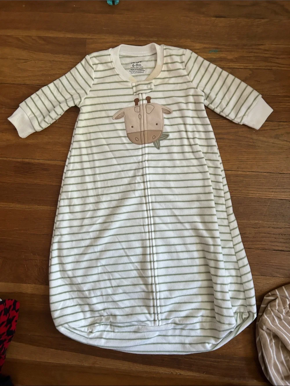 Carter’s Fleece Long Sleeve Sleep Sack Bundle 6-9M